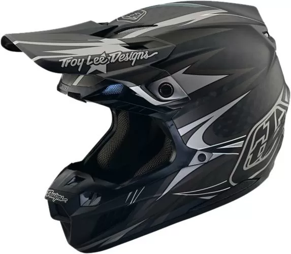 Troy Lee Designs SE5 ECE Carbon Helmet Mips - Inferno schwarz