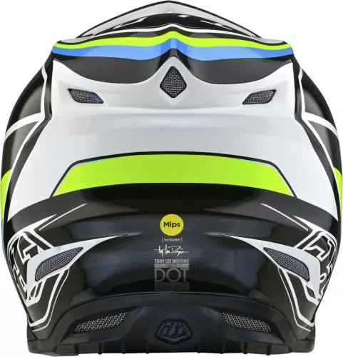 Troy Lee Designs SE5 Composite Helmet - Reverb white-blue