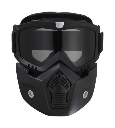 Preview: iXS Brille + Maske für Jethelm