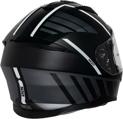 iXS Integralhelm iXS217 2.0 matt schwarz-weiss