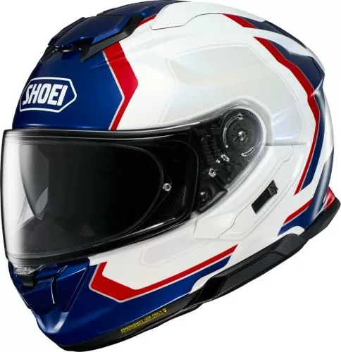 SHOEI Integralhelm GT-Air 3 Realm TC-10 weiss-blau-rot