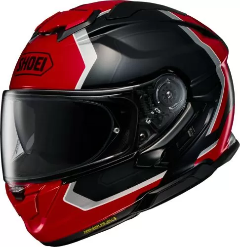 SHOEI Integralhelm GT-Air 3 Realm TC-1 rot-schwarz-weiss