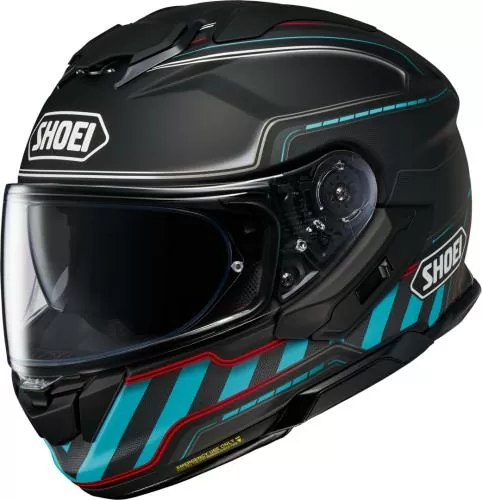 SHOEI Integralhelm GT-Air 3 Discipline TC-2 matt-schwarz-blau