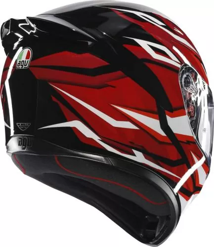 AGV Full Face Helmet K-1 S Lion black-red-white