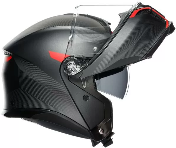 AGV Flip-up helmet Tourmodular Multi Frequency red