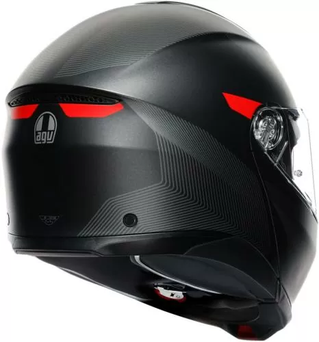 AGV Flip-up helmet Tourmodular Multi Frequency red