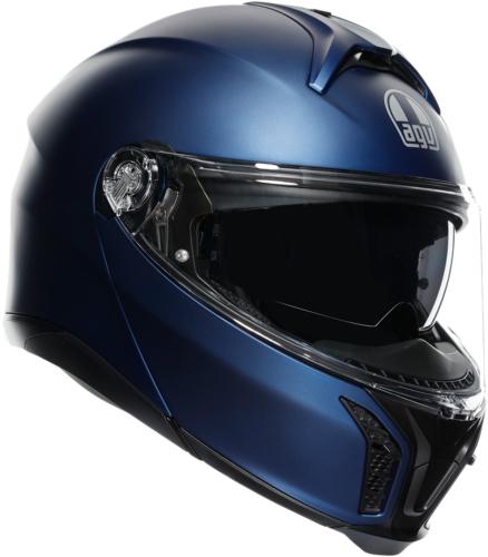 Preview: AGV Flip-up helmet Tourmodular Solid Uni matt blue