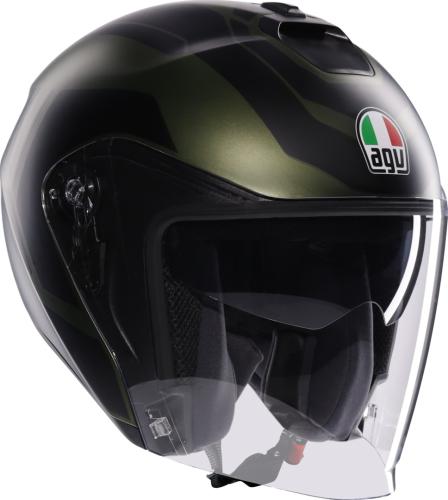 Preview: AGV Jet Helmet Irides Sakai matt green-black