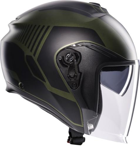 Preview: AGV Jet Helmet Irides Sakai matt green-black