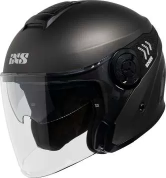 iXS 100 1.0 Open Face Helmet - grey matt