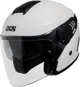 iXS 100 1.0 Open Face Helmet - white shiny