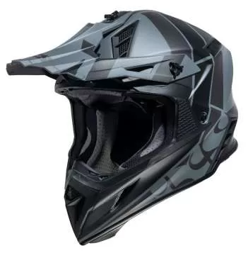iXS 189 2.0 Motocross Helmet - grey matt-black