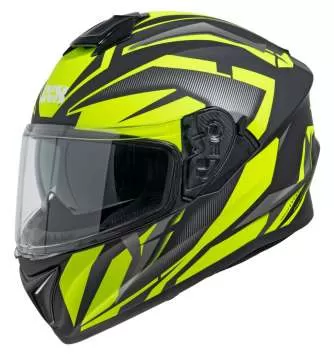 iXS 216 2.1 Full Face Helmet - black matt-yellow