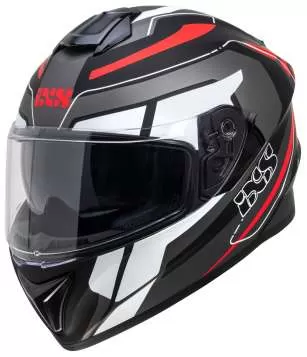 iXS 216 2.2 Full Face Helmet - grey-black-red