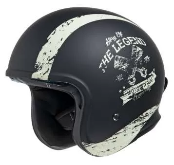 iXS 880 2.0 Open Face Helmet - black matt-ivory
