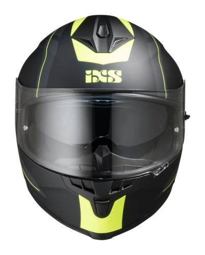 Preview: iXS HX 1100 2.0 Full Face Helmet - black matt-yellow fluo