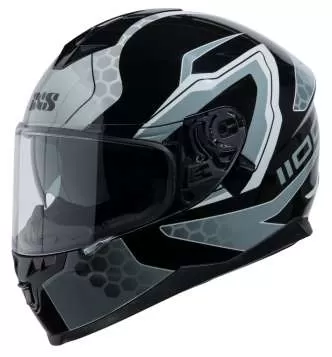 iXS HX 1100 2.2 Full Face Helmet - black-grey