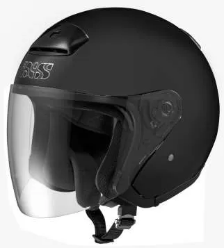iXS HX 118 Open Face Helmet - black matt
