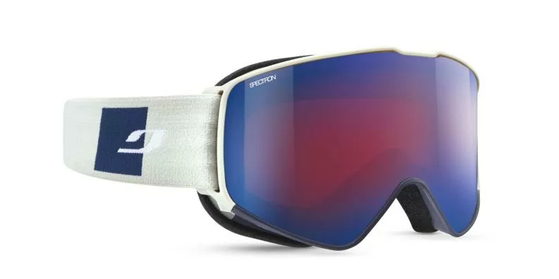 Julbo Ski Goggles Alpha - gray-blue, rot, flash blue