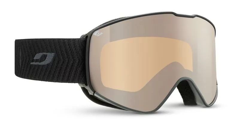 Julbo Ski Goggles Alpha - black, orange, flash silver