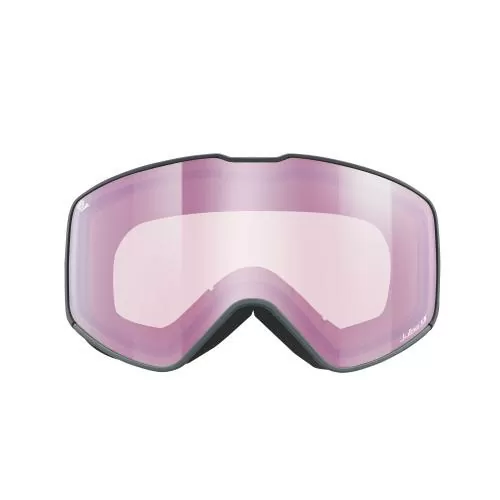 Julbo Skibrille Alpha - schwarz, rosa, flash silber