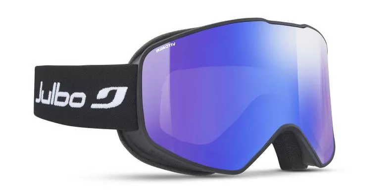 Julbo Ski Goggles Cyclon - black, reactiv 1-3 high contrast, flash blue