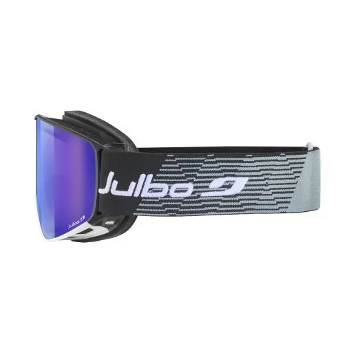 Julbo Skibrille Cyrius - schwarz/weiss, reactiv 1-3 high contrast, flash blau