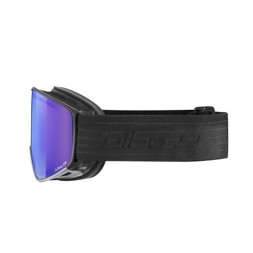 Preview: Julbo Skibrille Cyrius - schwarz, reactiv 1-3 high contrast, flash blau