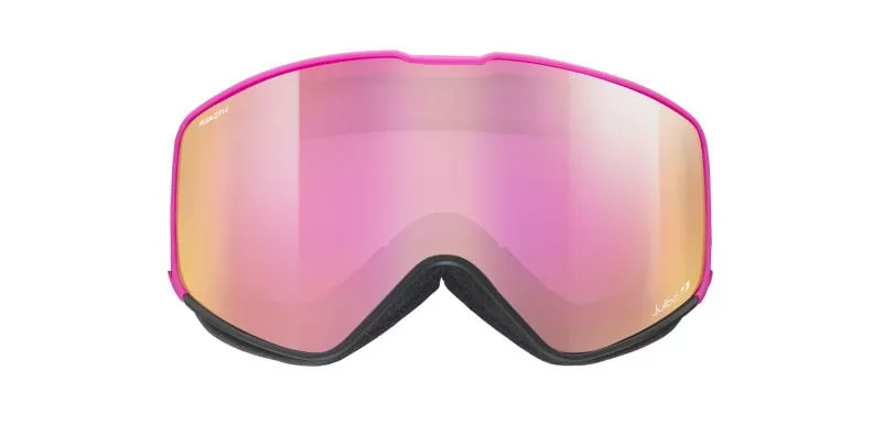 Julbo Ski Goggles Cyrius - rosa-black, reactiv 1-3 high contrast, flash pink