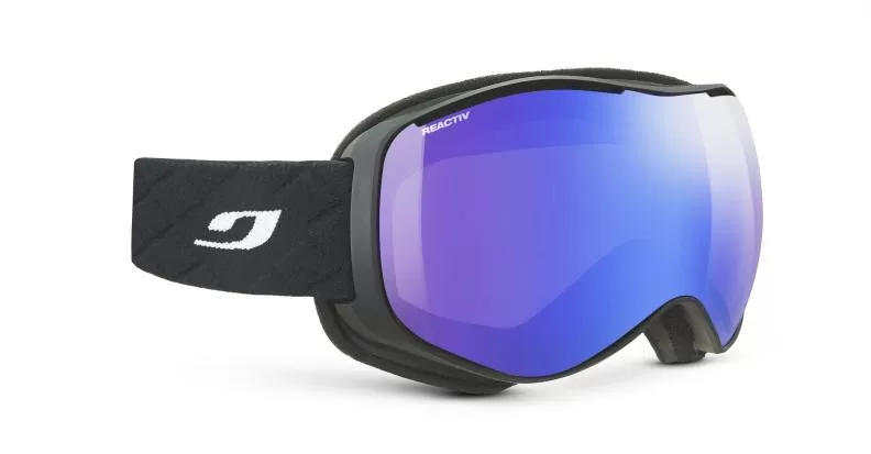 Julbo Skibrille Destiny - schwarz, reactiv 1-3 high contrast, flash blau