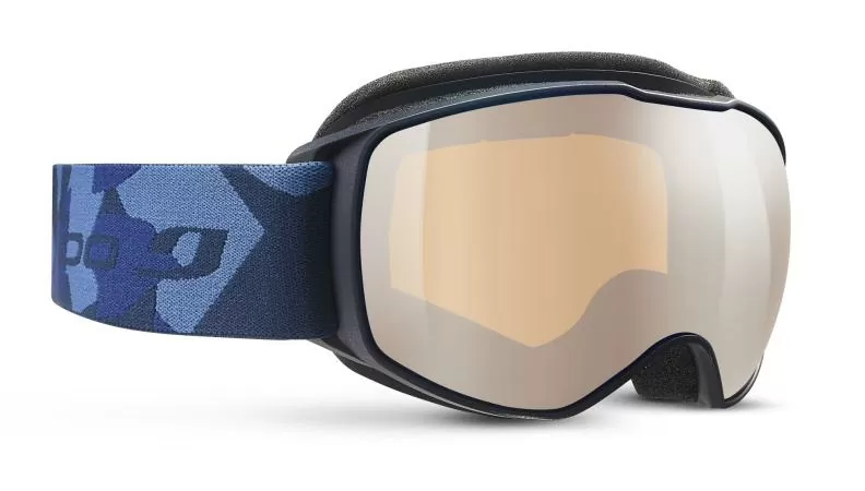 Julbo Ski Goggles Echo - blue, orange, flash silver