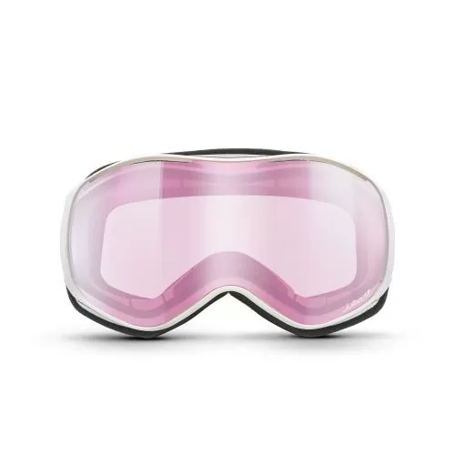 Julbo Ski Goggles Ellipse - white, rosa, flash silver