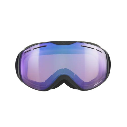 Preview: Julbo Ski Goggles Fusion - black, reactiv 1-3 high contrast, flash blue