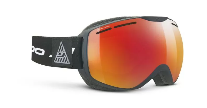 Julbo Ski Goggles Ison Xcl - black, rot glarecontrol, flash red