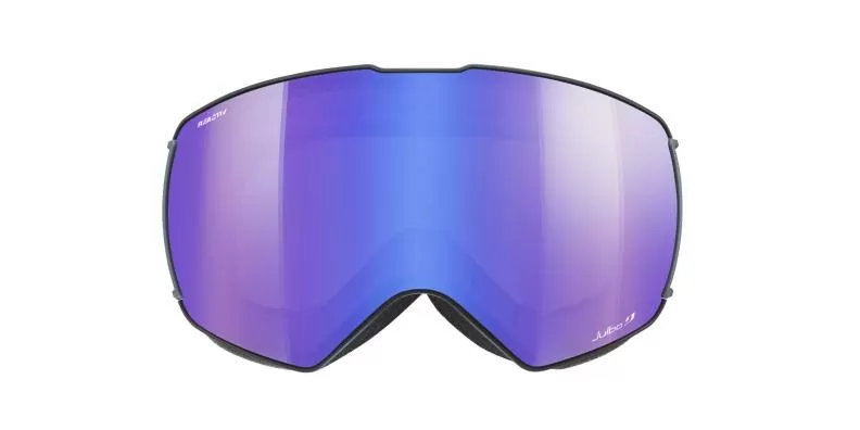 Julbo Skibrille Lightyear - schwarz-grau, reactiv 1-3 high contrast, flash blau