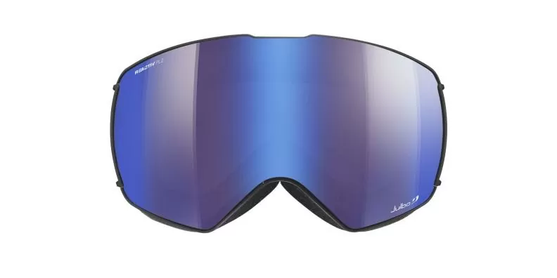 Julbo Ski Goggles Lightyear - black-gray, reactiv 2-4 polarized, flash blue