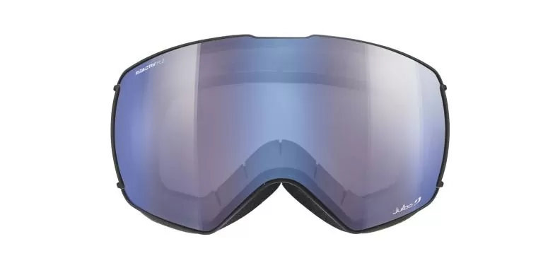 Julbo Ski Goggles Lightyear - black-gray, reactiv 2-4 polarized, flash blue