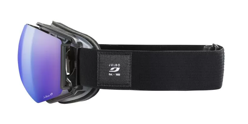 Julbo Ski Goggles Lightyear - black-gray, reactiv 2-4 polarized, flash blue