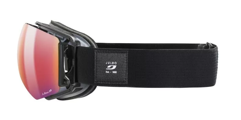 Julbo Ski Goggles Lightyear - black-gray, reactiv 2-3 glarecontrol, flash red