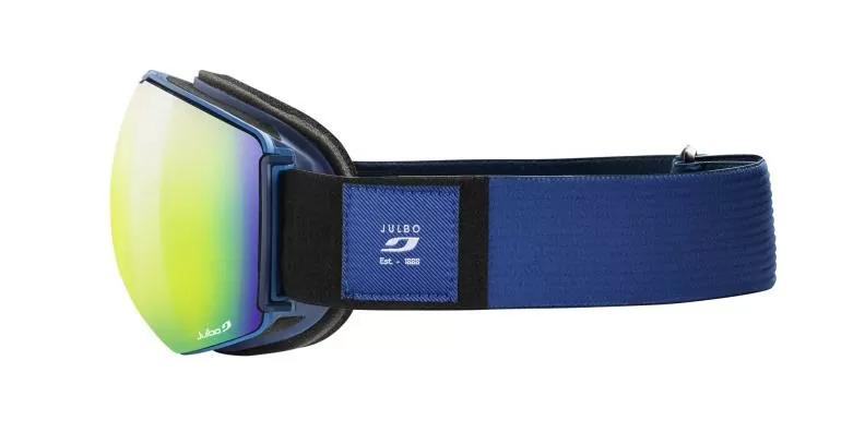 Julbo Skibrille Lightyear - blau-blau, reactiv 2-3 glarecontrol, flash grün