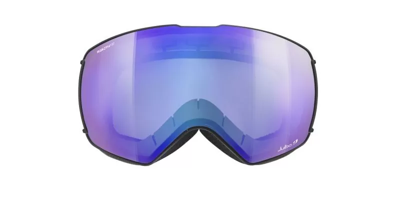 Julbo Skibrille Lightyear - schwarz-grau, reactiv 1-3 glarecontrol, flash blau