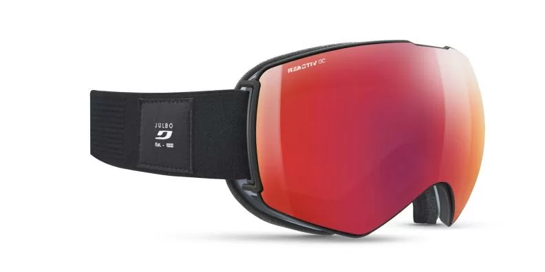 Julbo Ski Goggles Light Year Otg - black, reactiv 2-3 glarecontrol, flash red