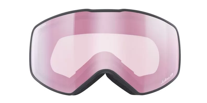 Julbo Ski Goggles Pulse - black, rosa, flash silver