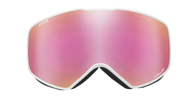 Julbo Ski Goggles Pulse - white, rot glarecontrol, flash pink