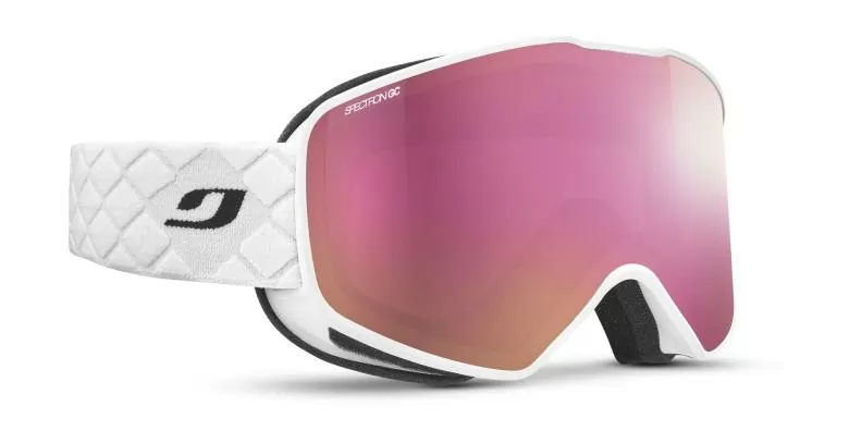 Julbo Ski Goggles Pulse - white, rot glarecontrol, flash pink