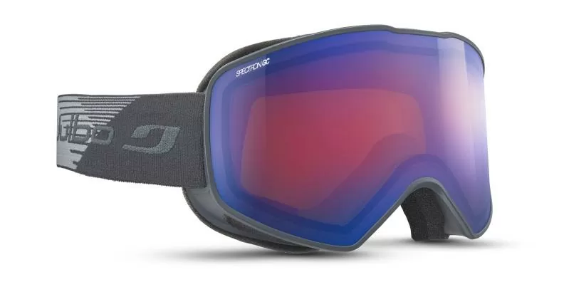Julbo Ski Goggles Pulse - grey, rot glarecontrol, flash blue