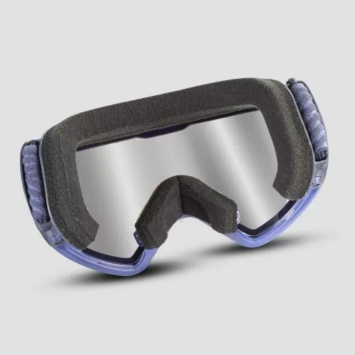 Julbo Skibrille Quickshift - schwarz-grau, reactiv 1-3 high contrast, flash blau