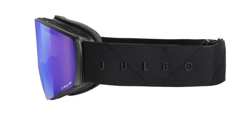 Julbo Skibrille Razor Edge - grau-schwarz, reactiv 1-3 high contrast, flash blau
