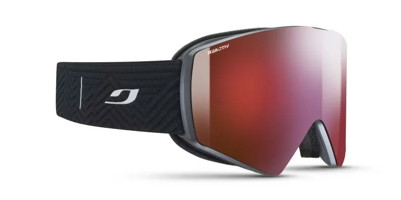 Julbo Ski Goggles Razor Edge - black, reactiv 0-4 hc, flash infrared