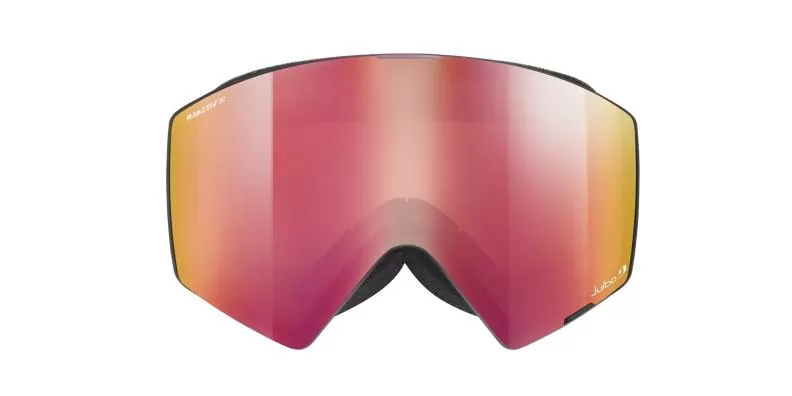Julbo Ski Goggles Razor Edge - black-gray, reactiv 2-3 glarecontrol, flash red